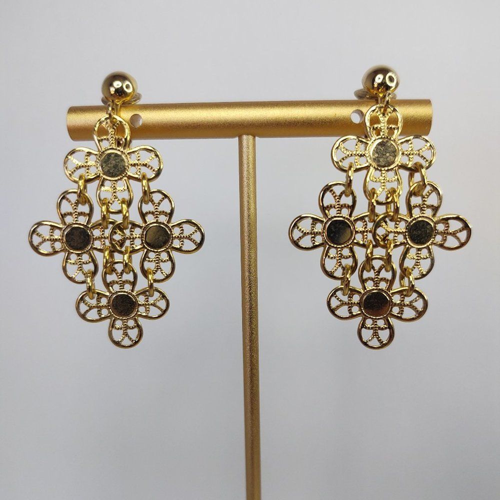 Vintage Sarah Coventry Dangle Clip Earrings